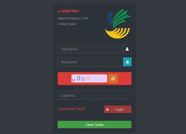 esdm pkh login