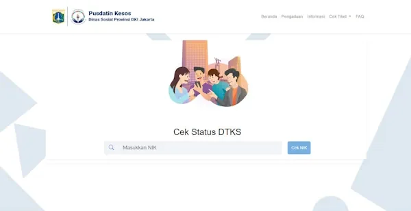 cek status dtks siladu jakarta go id