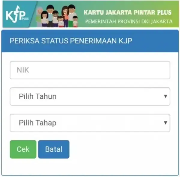 cara cek penerima kjp