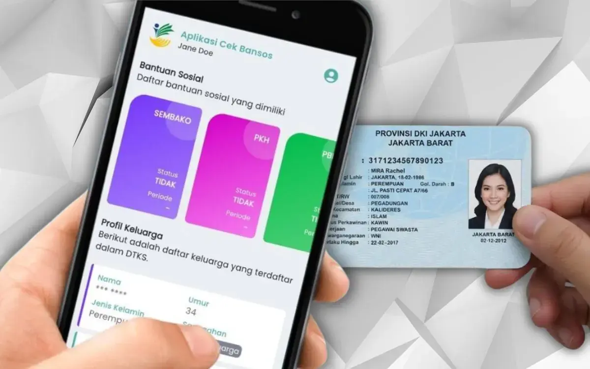 cek nik ktp apakah terdaftar sebagai penerima bansos