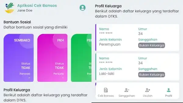 cara cek bansos bpnt
