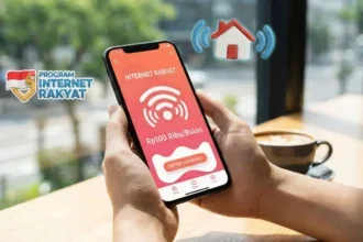 cara daftar internet rakyat