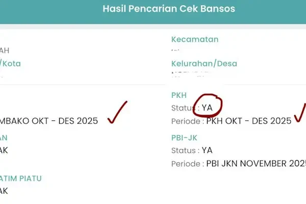 cara cek bansos bpnt lewat hp
